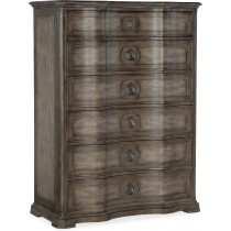 Woodlands Six Drawer Chest